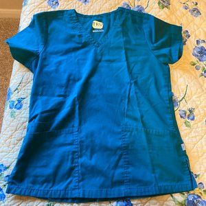 Small Petite Teal Scrubs (Tru Uniform)